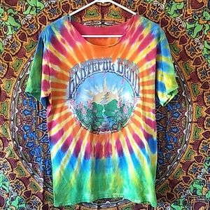 Sun Dog M Grateful Dead Rainbow Waterfall Tie Dye